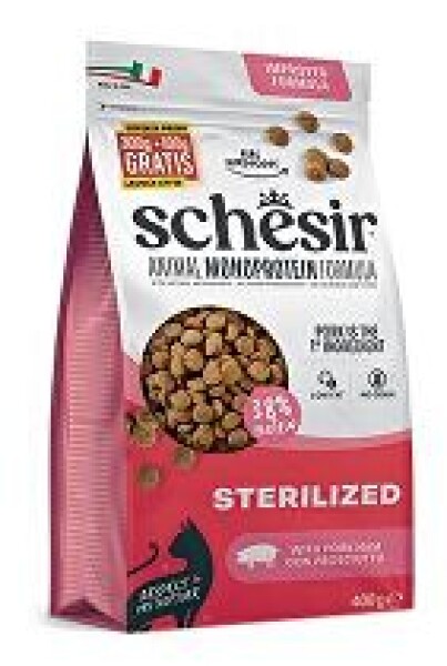 Schesir Cat Animal Monoprotein Sterilized šunka 400g