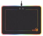 Genius GX GAMING GX-Pad 600H RGB černá / podložka pod myš / RGB LED / USB / 350 x 250 x 5.5 mm (31250006400)