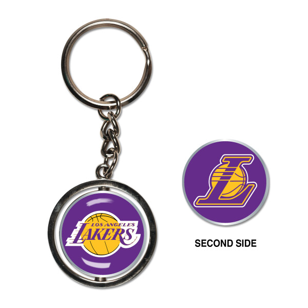 Wincraft Přívěšek na klíče Los Angeles Lakers NBA Spinner Key Ring WI_54233013