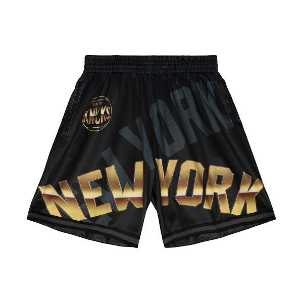 Mitchell & Ness Pánské kraťasy New York Knicks NBA Big Face 4.0 Shorts Velikost: 2XL