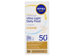 Nivea Sun Ultra Light Daily Fluid Tónovací pleťový krém na opalování světlý odstín OF 50+ 40 ml