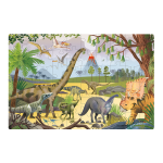 Puzzle svítící ve tmě Apli - Dinosauři, 60 ks, 4+