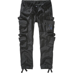 Brandit Kalhoty Pure Slim Fit Trouser antracitové 3XL