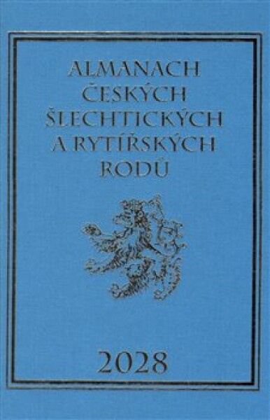 Almanach českých šlechtických rytířských rodů 2028 Karel Vavřínek