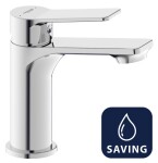 AQUALINE - SINTRA stojánková umyvadlová baterie, úsporný perlátor 6 l/min, chrom SX002-02