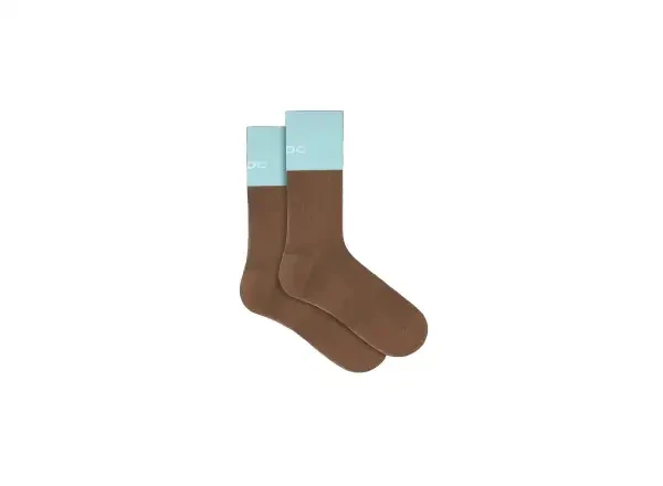 POC Motion MTB Long ponožky Bronzite Brown/Lazurite Blue vel. S (37-39)
