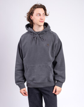 Carhartt WIP Hooded Vista Sweat Black garment dyed L