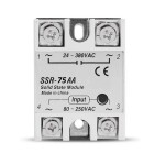 Relé SSR Solid State SSR-75AA 80-250V