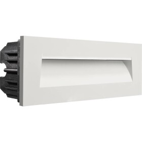 Deko Light 930476 Abdeckung Weiß Rundung für Light Base III Outdoor kryt, hliník, (d x š x v) 250 x 90 x 24 mm, 1 ks