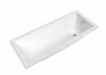 Obdélníková vana SAT Aurum 160x70 cm akrylát levá i pravá SATVAUR16070 SATVAUR16070