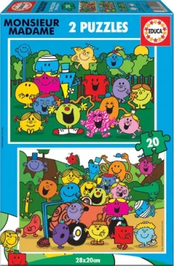 EDUCA Puzzle Monsieur Madame