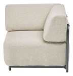 KETTLER TRIBE rohový díl - antracit / béžová