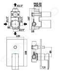 Nion Sprchové dveře pivotové dvoukřídlé L/P, 800 mm, Jika perla Glass, stříbrná/transparentní sklo H2562N10006681