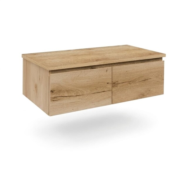 Koupelnová skříňka s krycí deskou SAT B-Way 119x30x45 cm dub mat BWAY120OAKD BWAY120OAKD