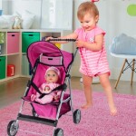MalPlay SPORTOVNÍ KOČÁREK PRO PANENKY PRINCESS ROSE