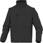Pracovní softshell bunda Delta Plus MYSEN2 Barva: Šedá/ Žlutá, Velikost: 3XL (MYSE2GJ3X)