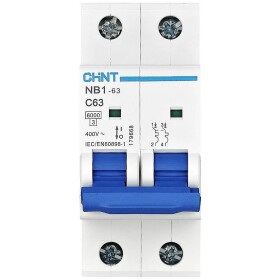 Chint NB1-63 6kA DB elektrický jistič 240 415