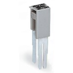 Weidmüller Z-series, Accessories, Cross-connector, For the terminals, No. of poles: 2 ZQV 2.5/2 1608860000-60 žlutá 60 ks