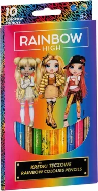 ASTRA Pastelky Rainbow High JUMBO duhové 10ks (155756)