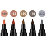 Popisovač Faber-Castell Pitt Artist Pen Dual Marker Portrait sada 5 ks