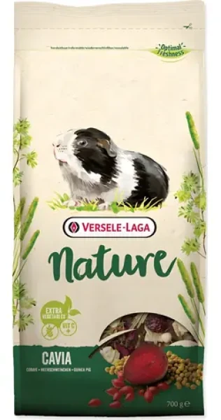 Versele-Laga Nature Cavia 700 g / Krmivo pro morčata / Přírodní směs / S vitamínem C (343936)