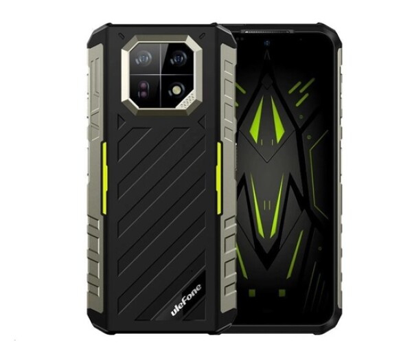 Smartphone Ulefone Armor 22 4G Helio G96 8GB 256GB, Slim, Some Green, [No Charger], EU EDF_1289490