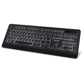 YENKEE YKB 1025CS USB VISION černá / kancelářská klávesnice / podsvícená / USB / 1.5 m (8590669312115)