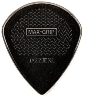 Dunlop 581PXLS MAX-GRIP JAZZ III XL STIFFO PICK 1.38MM - 6 ks