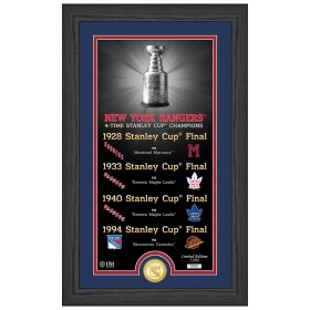 Obraz New York Rangers NHL Stanley Cup Legacy Bronze Coin