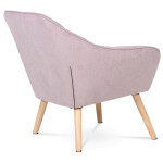 Křeslo, růžová látka, AK-321 PINK2