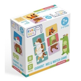 KukiKuk Giaaant Mix & Match Game Funny Animals