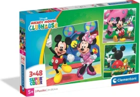 CLEMENTONI Puzzle Mickeyho klubík