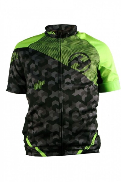 Dětský dres HAVEN SINGLETRAIL KID black/green