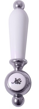 RAV Slezák - Ručka RETRO "5"- teplá voda, KR5002 KR5002