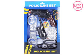 Wiky Pistole s pouty policejní set