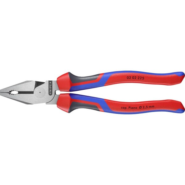 Knipex 02 02 225 dílna silové kombinované kleště, 225 mm, DIN ISO 5746