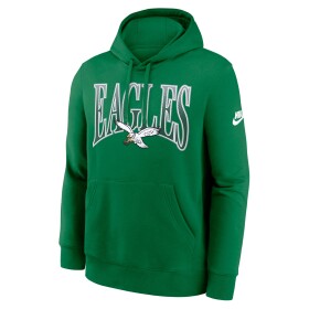 Nike Pánská mikina Philadelphia Eagles NFL Throwback Full Blitz Club Hoodie Velikost: XL