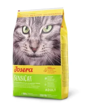 Josera Adult kuřecí a rýže 10 kg / Granule pro dospělé kočky / citlivé trávení