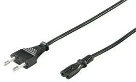 MicroConnect Power Cord CEE 7/16 - C7 1,8 m černá / Napájecí kabel / 250 V / 2,5 A (PE030718)