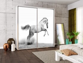 FRONTI Šatní skříň PENELOPA 205 Kůň 6970