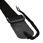 Cascha Ukulele Strap Poly-Cotton - Black