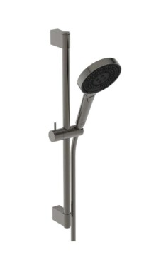 IDEAL STANDARD - Idealrain Solos Set sprchové hlavice, tyče a hadice, 3 proudy, EcoFlow, Magnetic Grey A7897A5