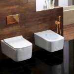 REA - Podomítková bidetová baterie LUNGO LOOP Copper Brush REA-B6314