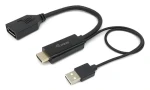 Equip HDMI › DisplayPort / Adaptérový kabel / 4K / 60 Hz / 0,15 m / černý (119039)