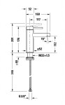 DURAVIT - Circle Umyvadlová baterie, chrom CE1020002010