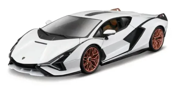 Bburago Lamborghini Sián FKP 37 bílá 1:18