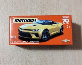 Matchbox '16 Chevy Camaro Convertible, HLF44