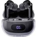 Intenso Buds Plus T310AE schwarz In Ear Headset Bluetooth® stereo černá Potlačení hluku Nabíjecí pouzdro, Indikátor nabití, dotykové ovládání mobil