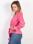 Billabong WRAPPED UP Sunset Pink dámské tričko dlouhým rukávem