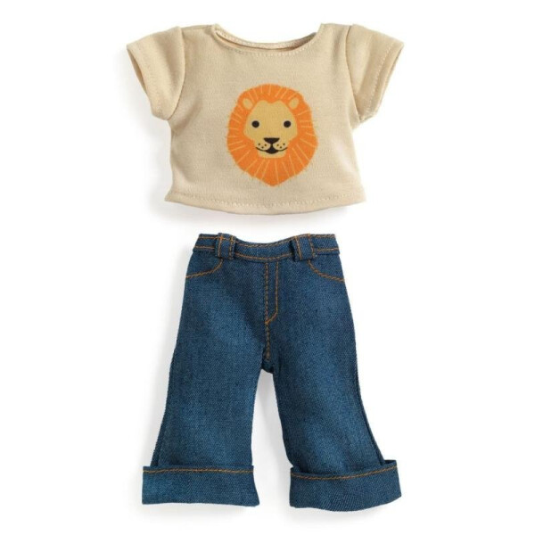 DJECO Outfit pro panenky - Ivory